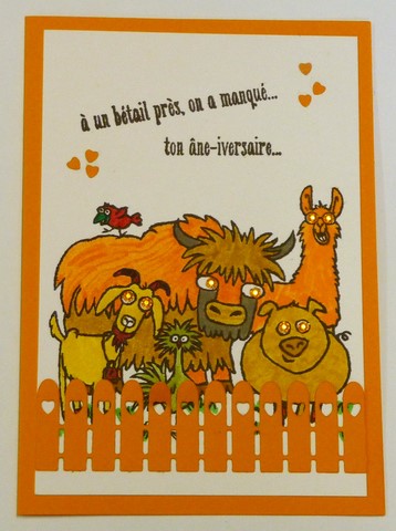 Carte Postale Anniversaire