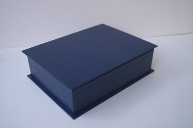 Boîte à Bijoux en skivertex Marine