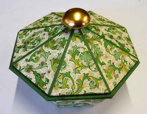 Boîte à Bijoux en skivertex Marine